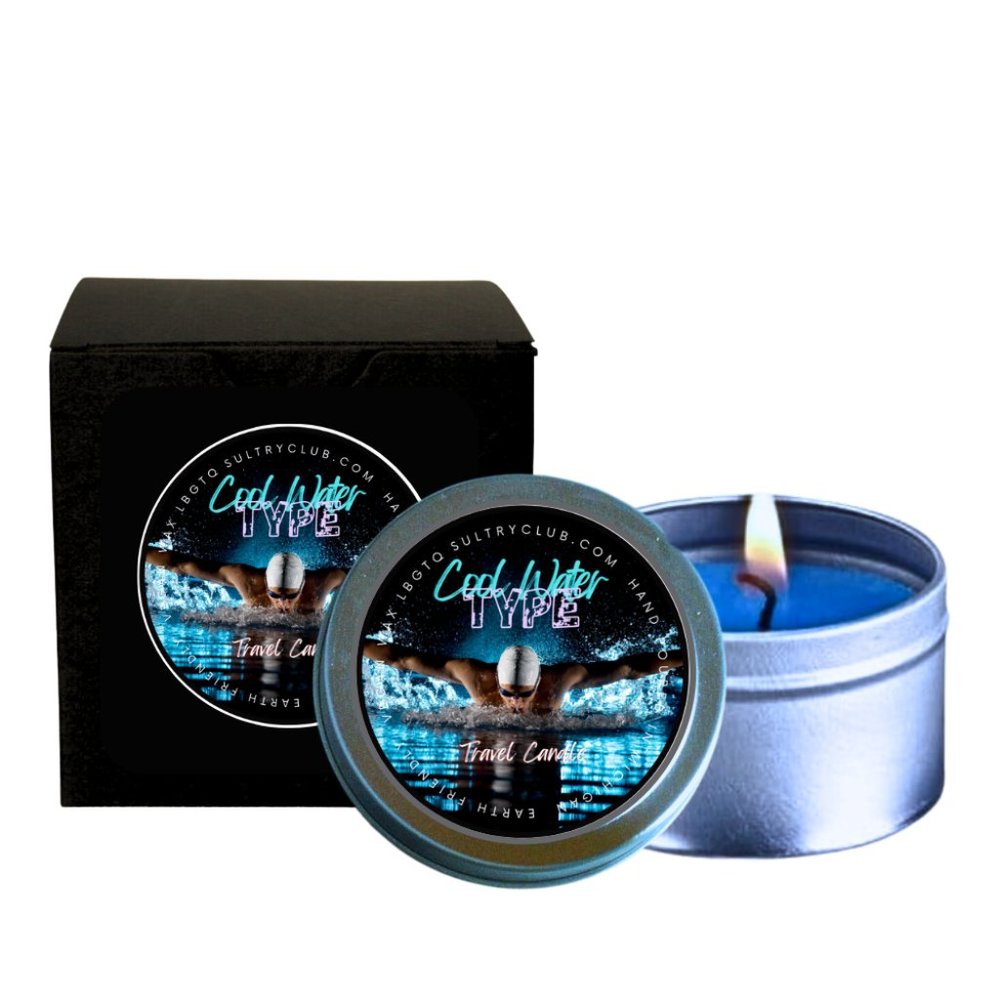 Cool Water Type Travel Candle 0r Wax Melts
